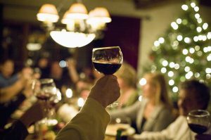 cena aziendale natale