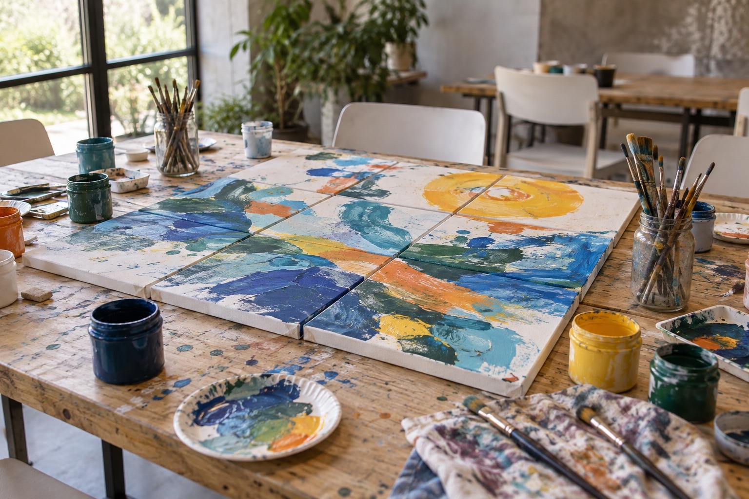 Art Challenge – attrezzature e ambientazione dell’esperienza