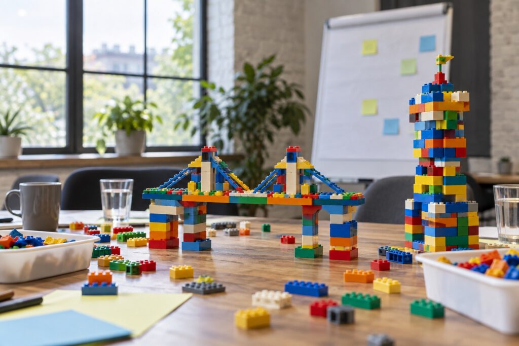 LEGO Challenge – attrezzature e ambientazione dell’esperienza