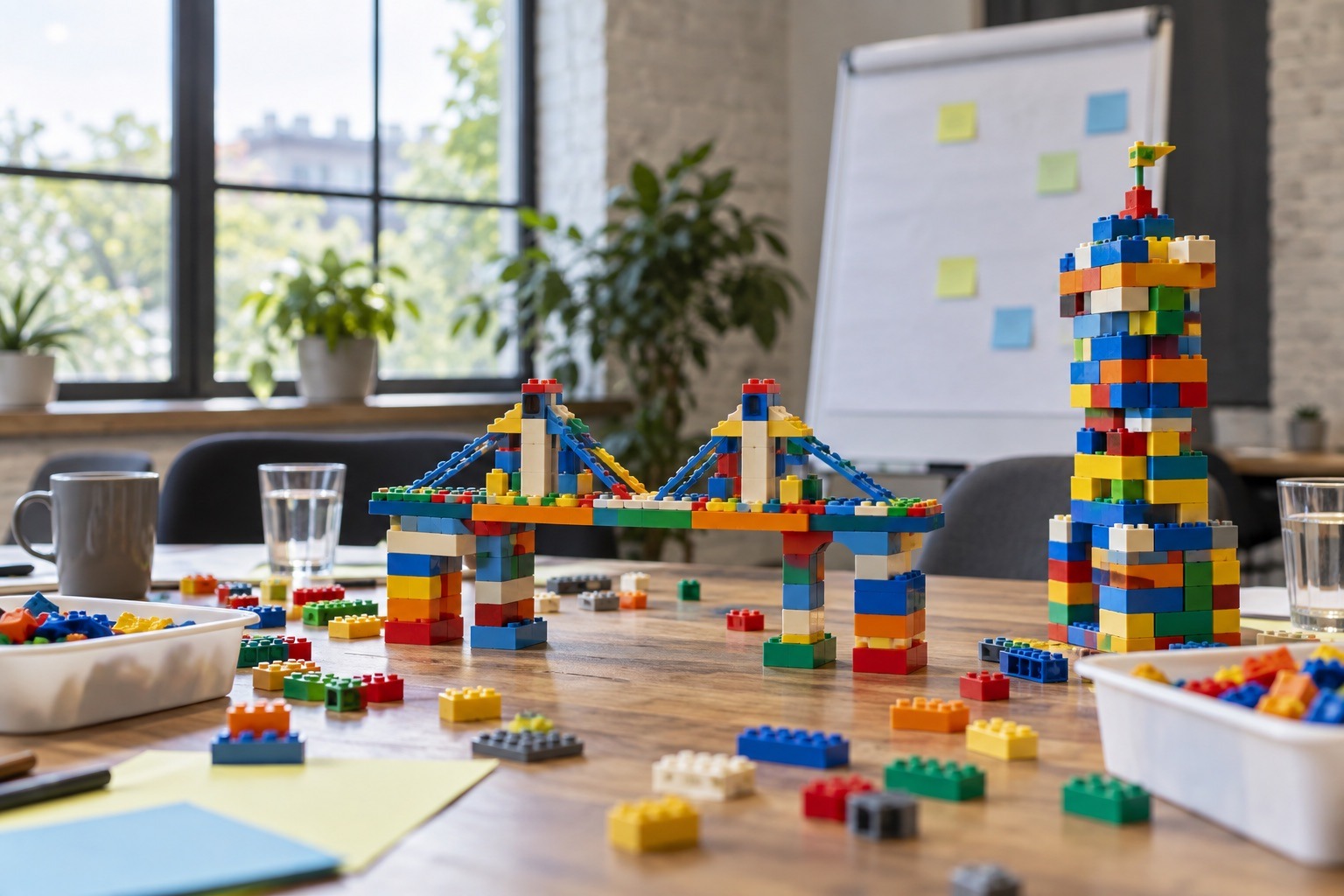 LEGO Challenge – attrezzature e ambientazione dell’esperienza
