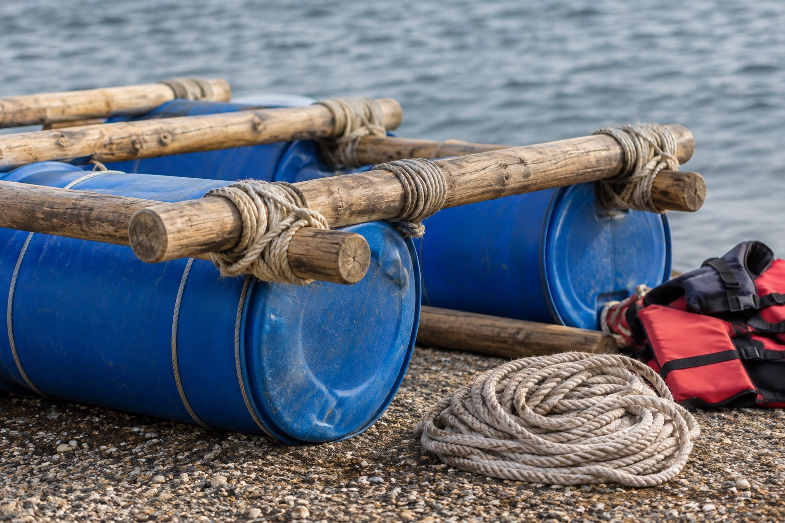 Raft Building – attrezzature e ambientazione dell’esperienza