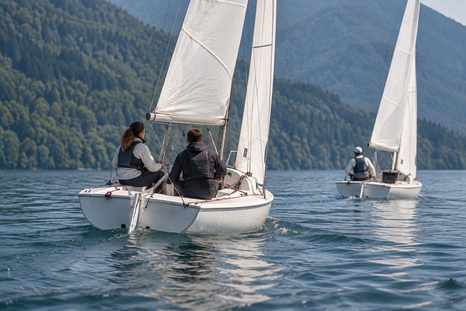 Regata aziendale in barca a vela – attrezzature e ambientazione dell’esperienza