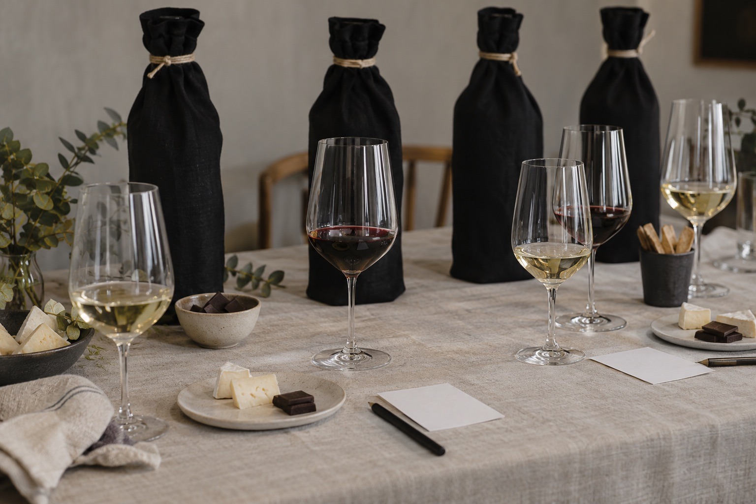 Tasting Challenge – attrezzature e ambientazione dell’esperienza